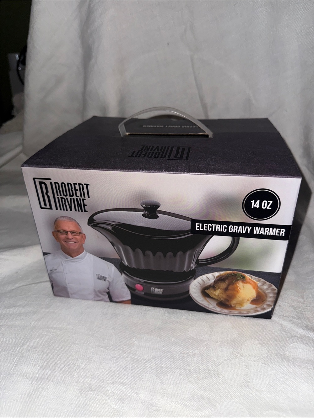Black Electric Gravy Warmer - 14 oz